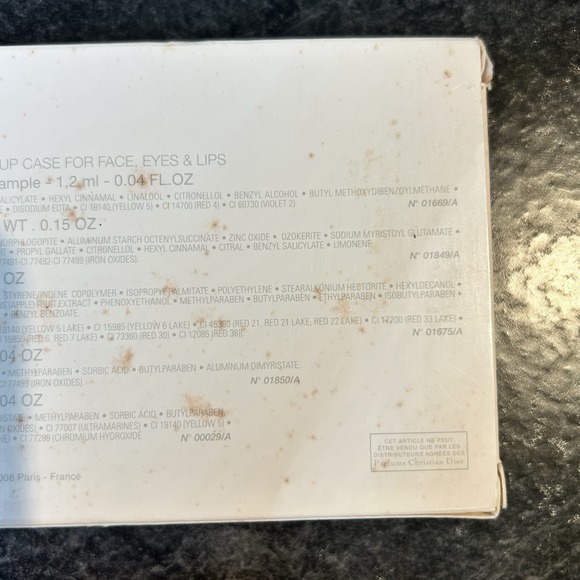 NEW Miss Dior Cherie Makeup Case Face Eyes & Lips, EDP .04‎ oz Spray VERY HTF - Picture 12 of 12